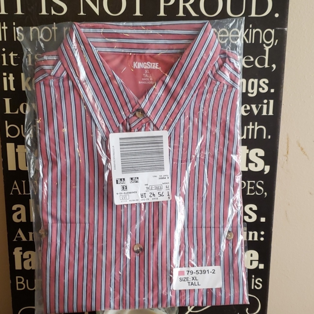 STRIP BUTTON UP SHIRT